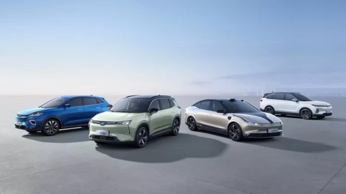 威马汽车在2021年交付新能源汽车44,157辆,同比增长96.3%